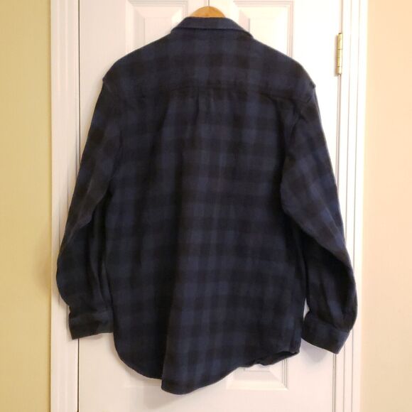 Field Stream Mens Long Sleeve Shacket Plaid Flannel Vintage XL See Measurements - Picture 2 of 9